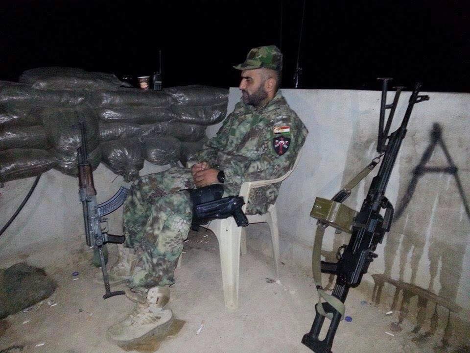Peshmerga Commander Major General Wahid Kovli died at the age of 46 in Duhok, Kurdistan Region, Feb. 3, 2017. (Photo: Kurdistan24 / Archive)